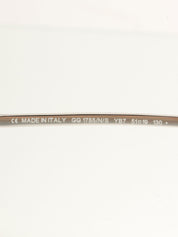 リムレスGロゴサングラス ブラック