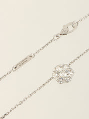 18KダイヤモンドフルーレットL シルバー