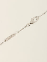 18KダイヤモンドフルーレットL シルバー