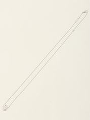 18KダイヤモンドフルーレットL シルバー