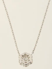 18KダイヤモンドフルーレットL シルバー