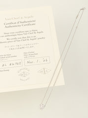 18KダイヤモンドフルーレットL シルバー