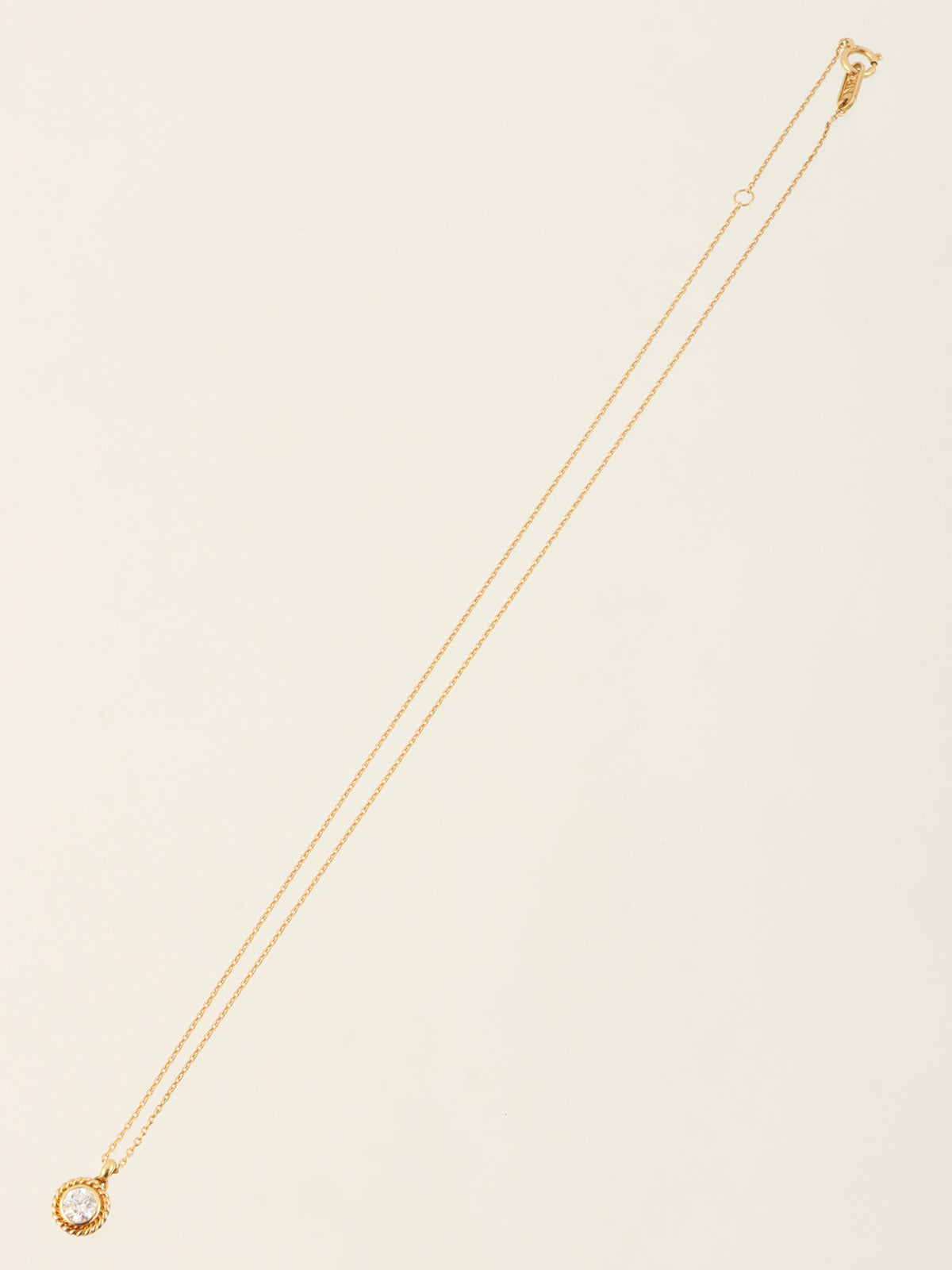 18K Gold Diamond Necklace