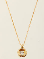 18Kダイヤモンドネックレス ゴールド