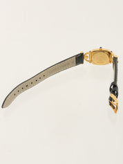 Horsebit Logo Face Watch Gold/Black