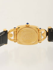 Horsebit Logo Face Watch Gold/Black
