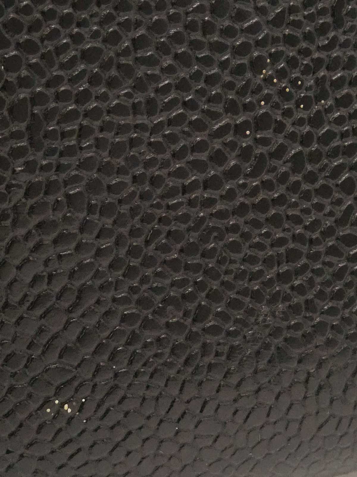 1997年頃製　キャビアスキンCCマーク2wayバニティバッグ　ブラック