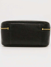 1997年頃製　キャビアスキンCCマーク2wayバニティバッグ　ブラック