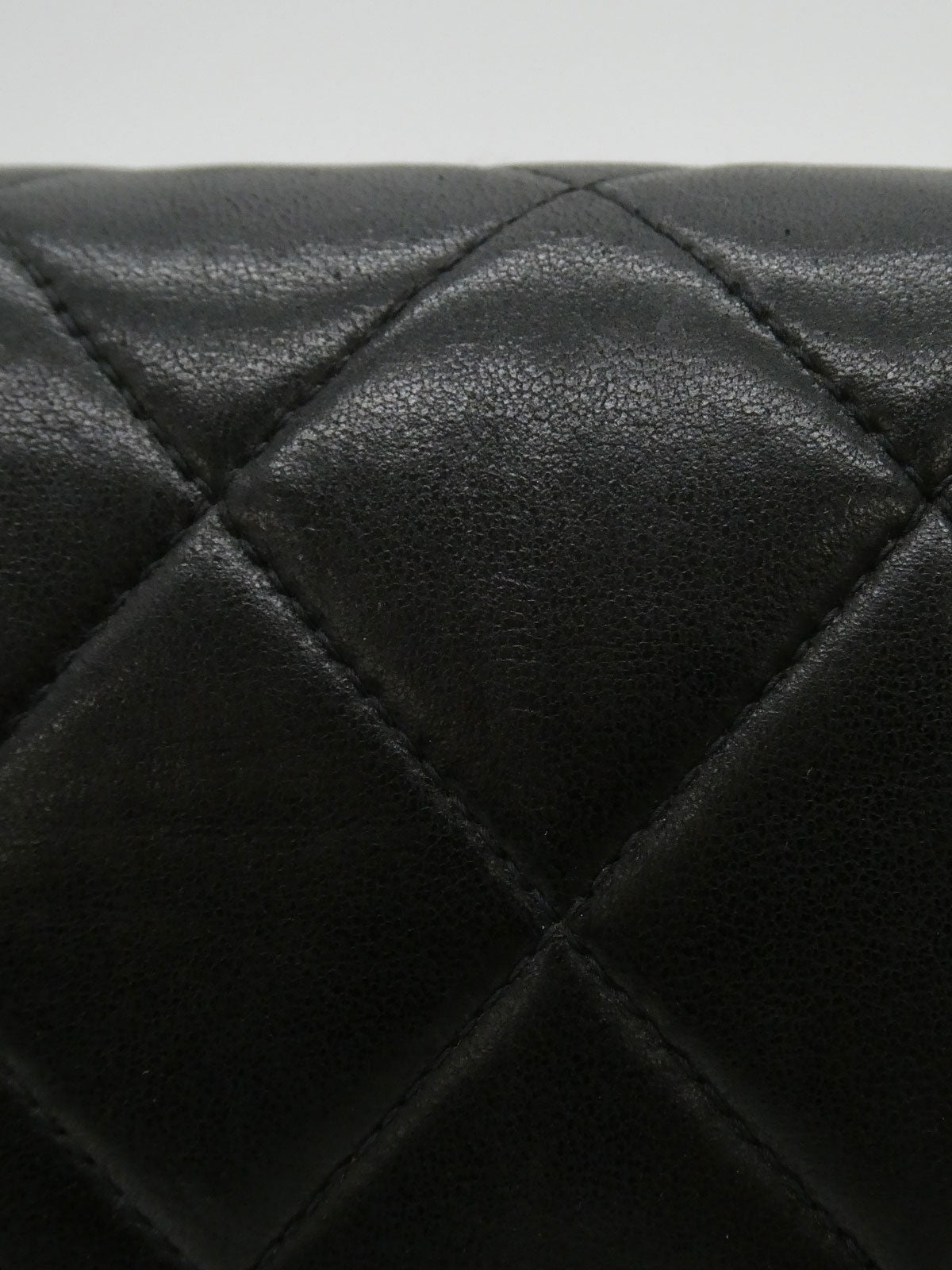 1997 Diana Flap Chain Bag 22cm Black