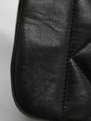 1997 Diana Flap Chain Bag 22cm Black