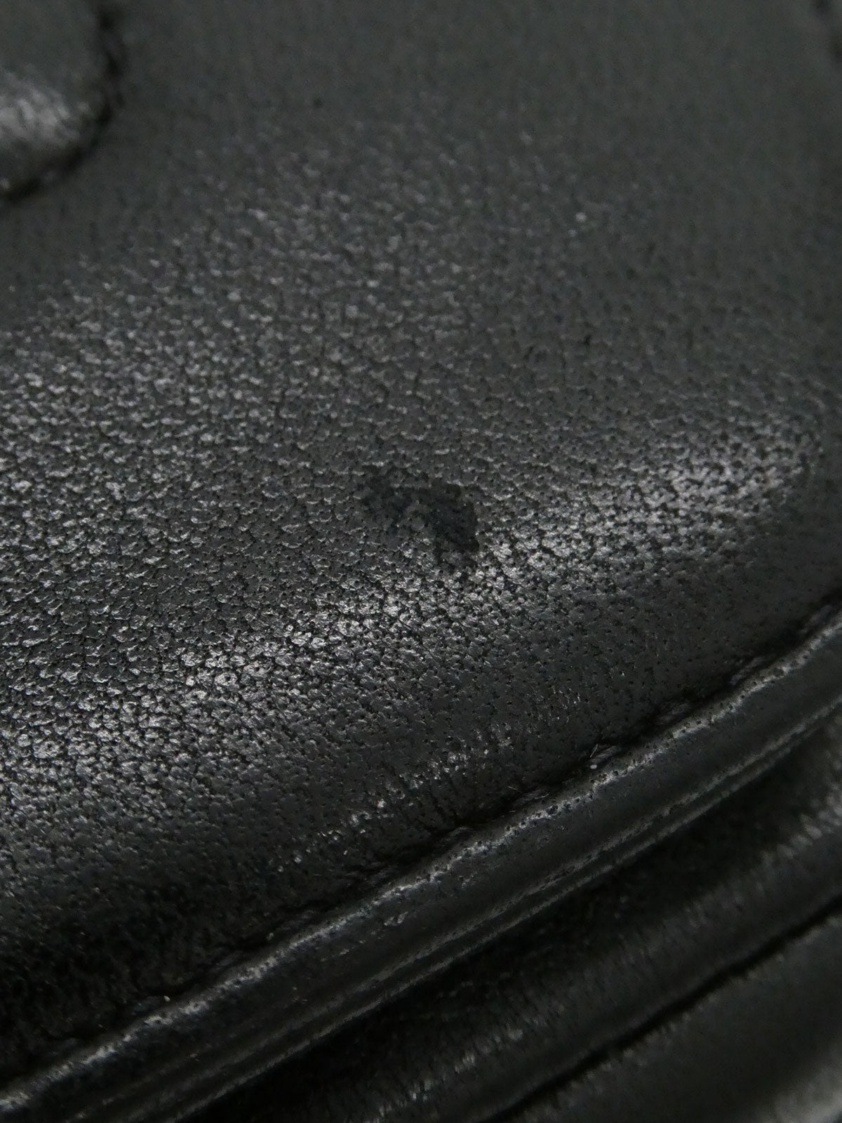 1997 Diana Flap Chain Bag 22cm Black