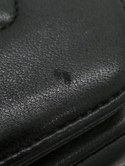 1997 Diana Flap Chain Bag 22cm Black