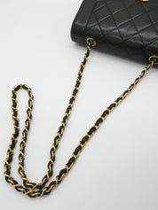 1997 Diana Flap Chain Bag 22cm Black