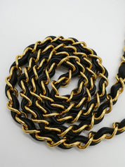 1997年頃製 ダイアナフラップチェーンバッグ22cm ブラック