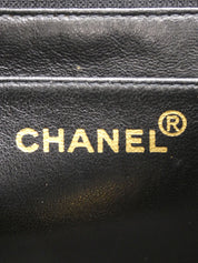 1997年頃製 ダイアナフラップチェーンバッグ22cm ブラック