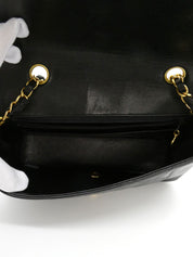1997 Diana Flap Chain Bag 22cm Black