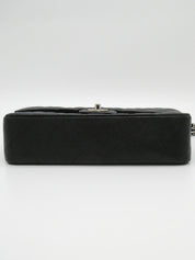 2008年頃製 キャビアスキンクラシックフラップチェーンバッグ25cm ブラック