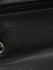 2008年頃製 キャビアスキンクラシックフラップチェーンバッグ25cm ブラック