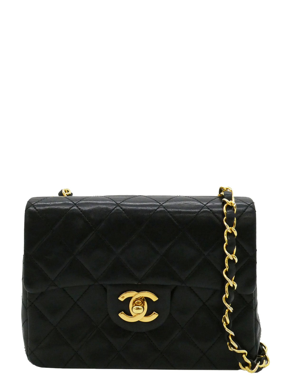 1995年頃製 クラシックフラップチェーンバッグミニ ブラック