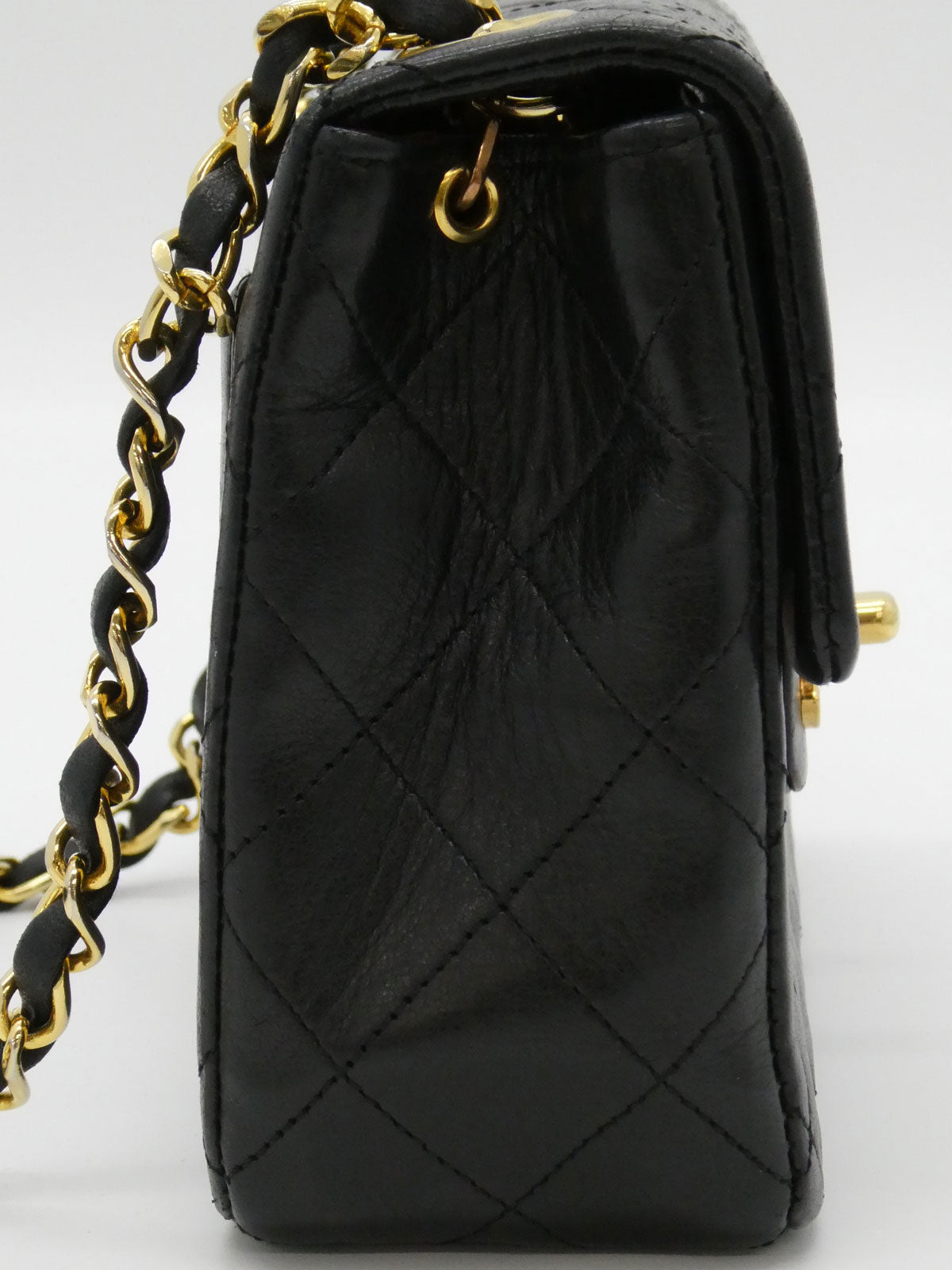 1995年頃製 クラシックフラップチェーンバッグミニ ブラック
