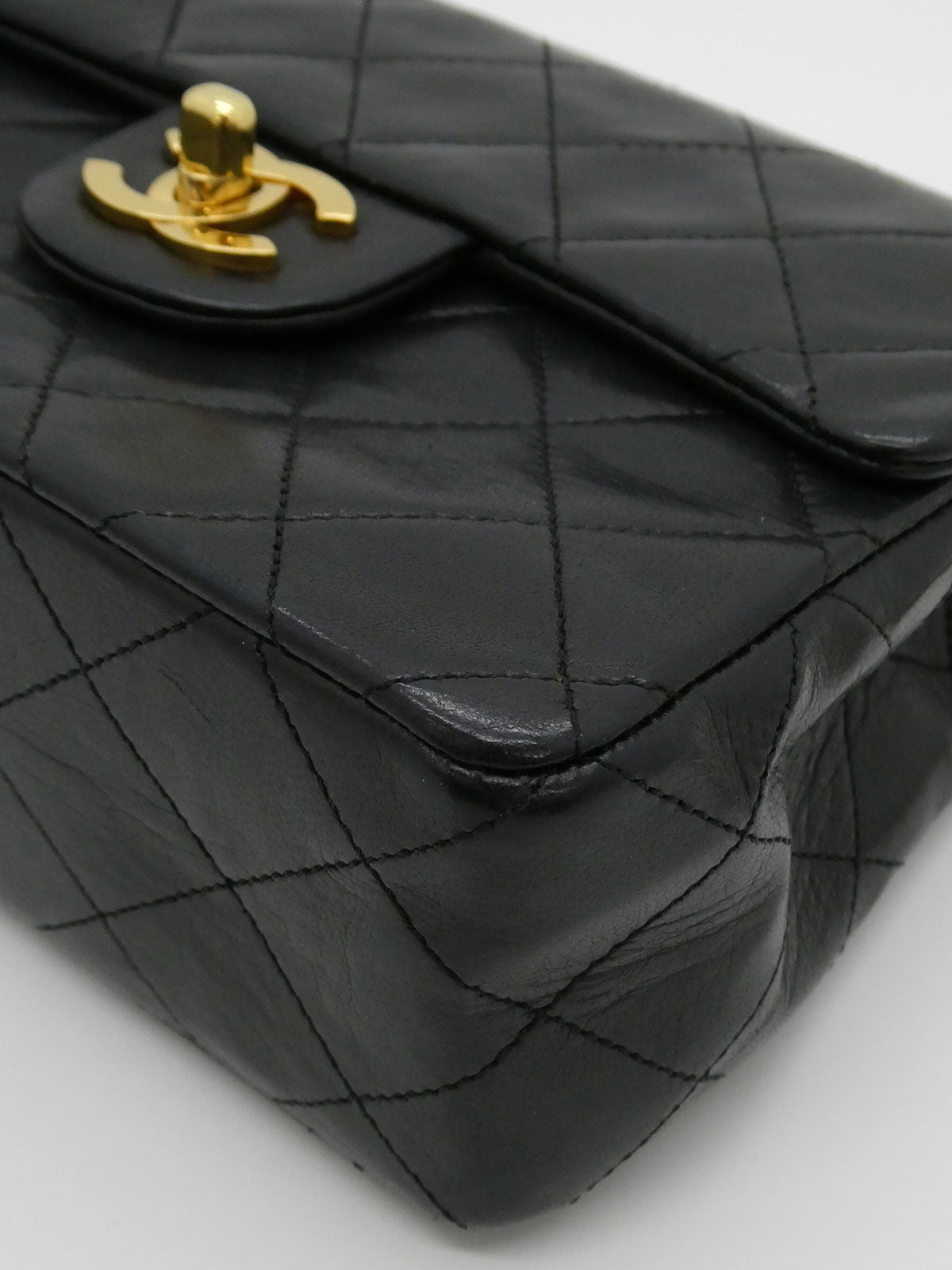 1995年頃製 クラシックフラップチェーンバッグミニ ブラック