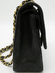 1990's Classic Flap Chain Bag 25cm Black