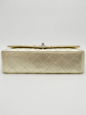 2003年頃製 クラシックフラップチェーンバッグ25cm メタリックゴールド