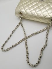 2003 Classic Flap Chain Bag 25cm Metallic Gold