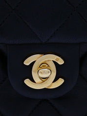 1992年頃製 スクエアクラシックフラップチェーンバッグ ブラック