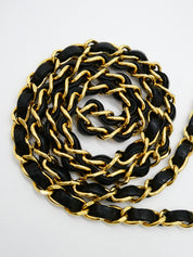 1992年頃製 スクエアクラシックフラップチェーンバッグ ブラック