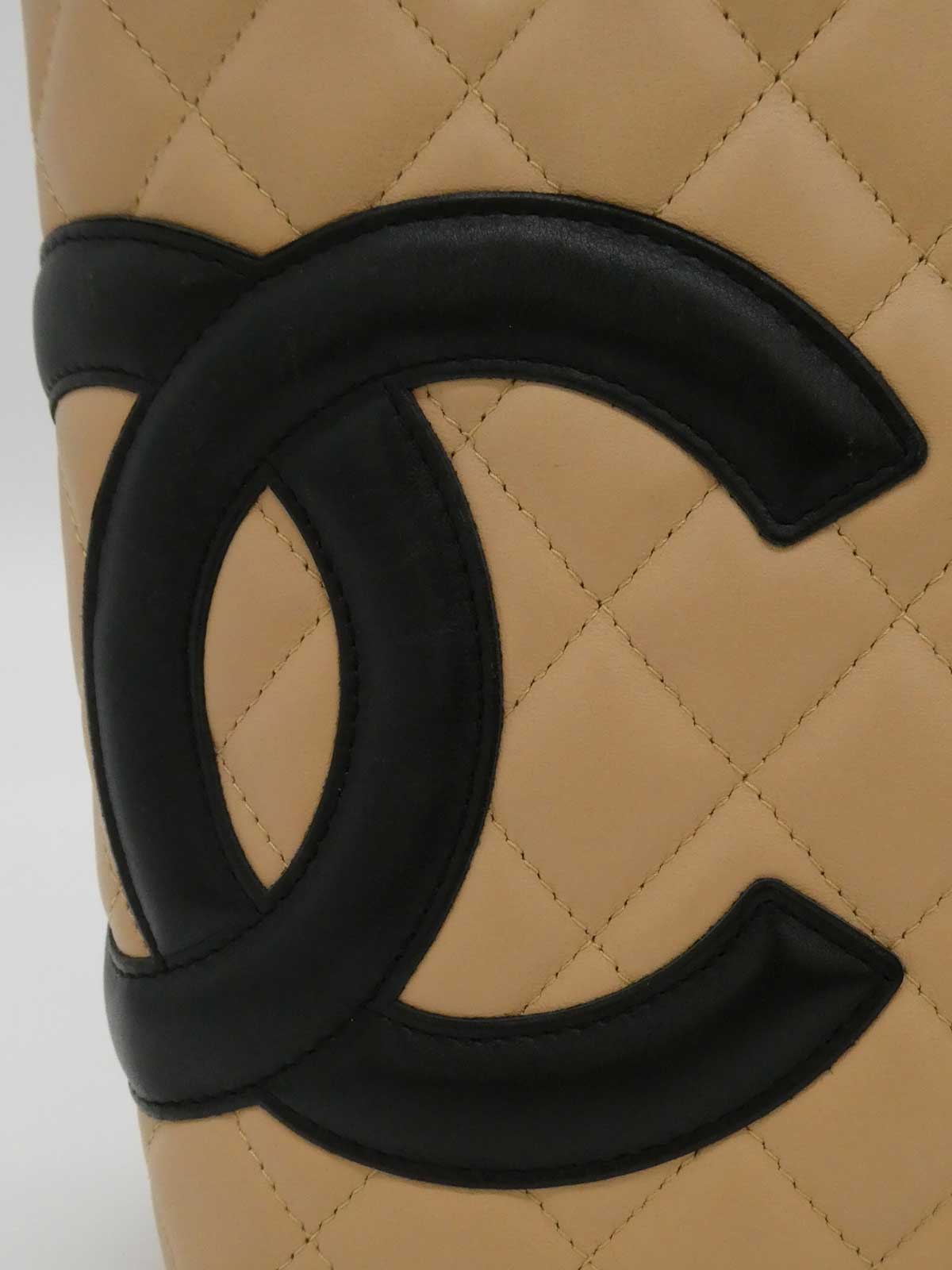 1995年頃製 カンボントートバッグ ベージュ/ブラック