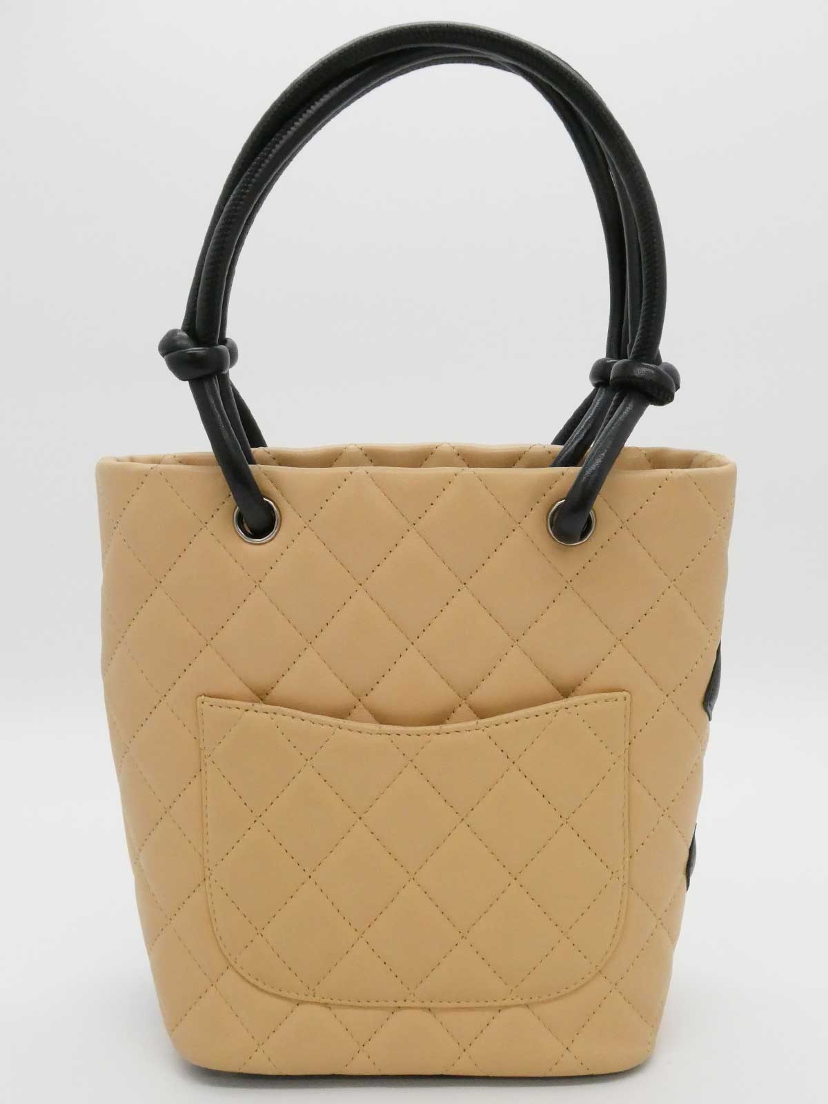 1995年頃製 カンボントートバッグ ベージュ/ブラック