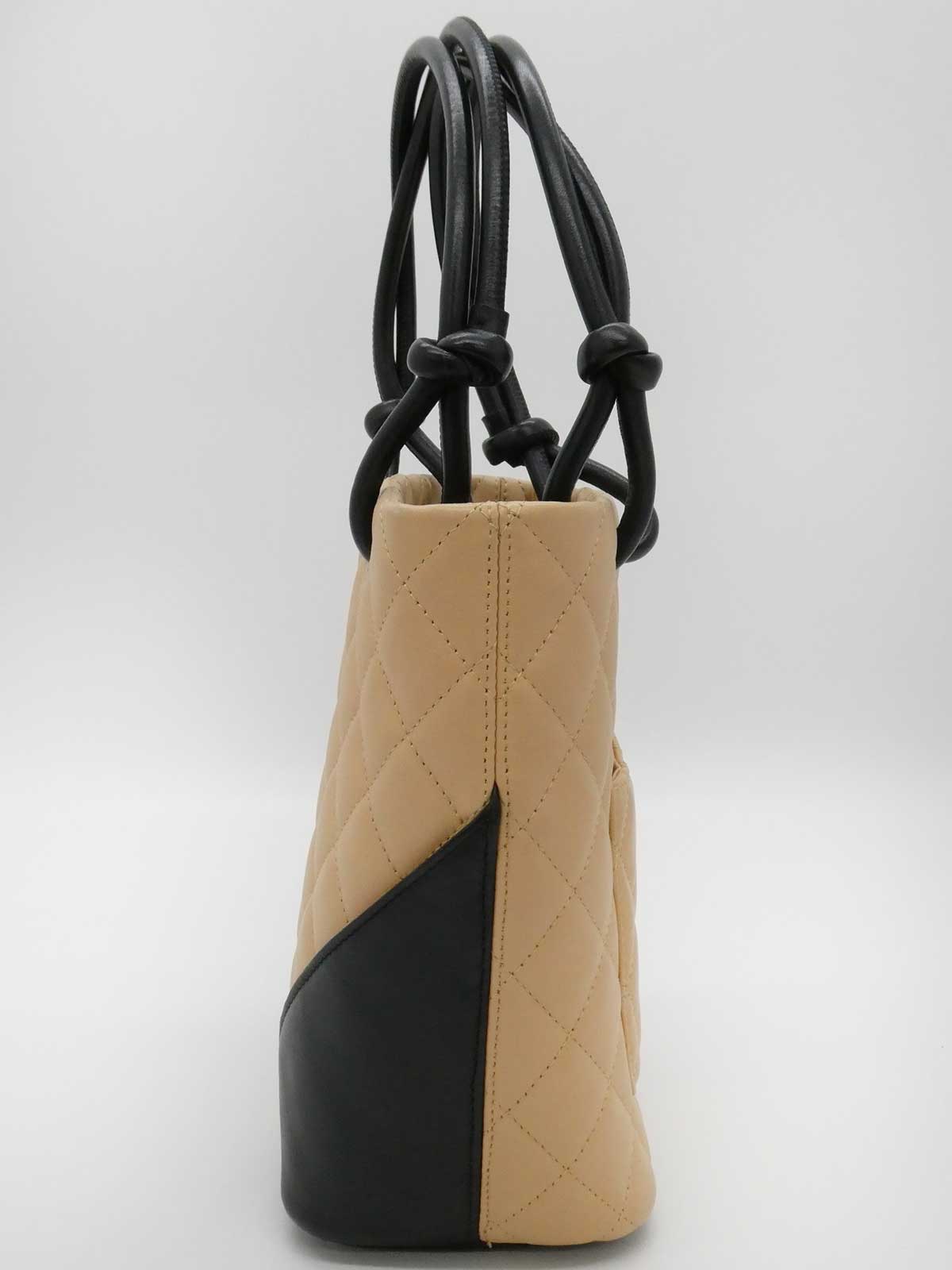 1995年頃製 カンボントートバッグ ベージュ/ブラック