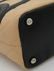 1995年頃製 カンボントートバッグ ベージュ/ブラック