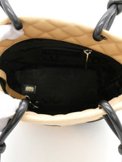 1995年頃製 カンボントートバッグ ベージュ/ブラック