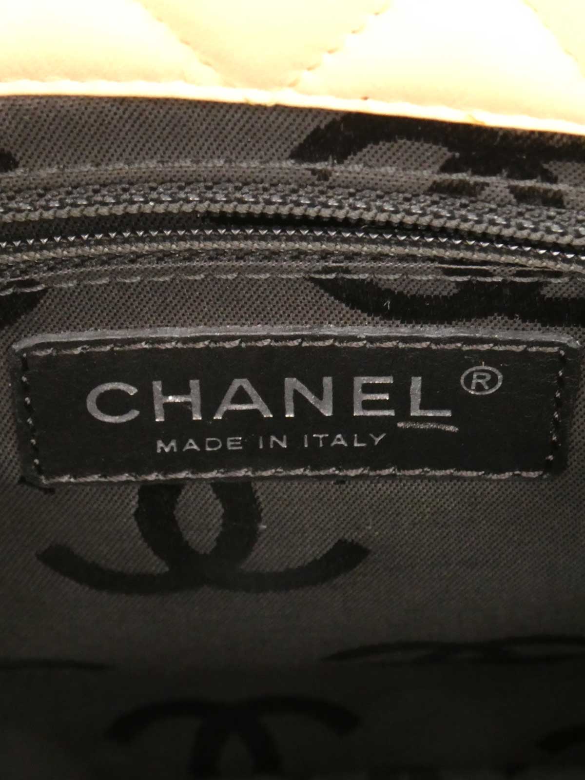 1995年頃製 カンボントートバッグ ベージュ/ブラック