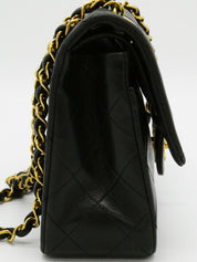 1992年頃製 クラシックフラップチェーンバッグ23cm ブラック