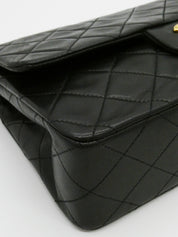 1992年頃製 クラシックフラップチェーンバッグ23cm ブラック