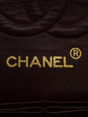 1992年頃製 クラシックフラップチェーンバッグ23cm ブラック