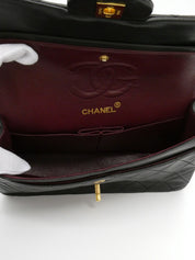 1992年頃製 クラシックフラップチェーンバッグ23cm ブラック