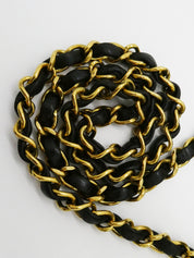 1992年頃製 クラシックフラップチェーンバッグ23cm ブラック