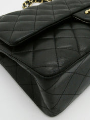 2012年頃製 クラシックフラップチェーンバッグ25cm ブラック