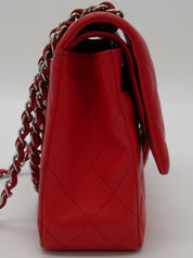 2016 Classic Flap Chain Bag 25cm Red