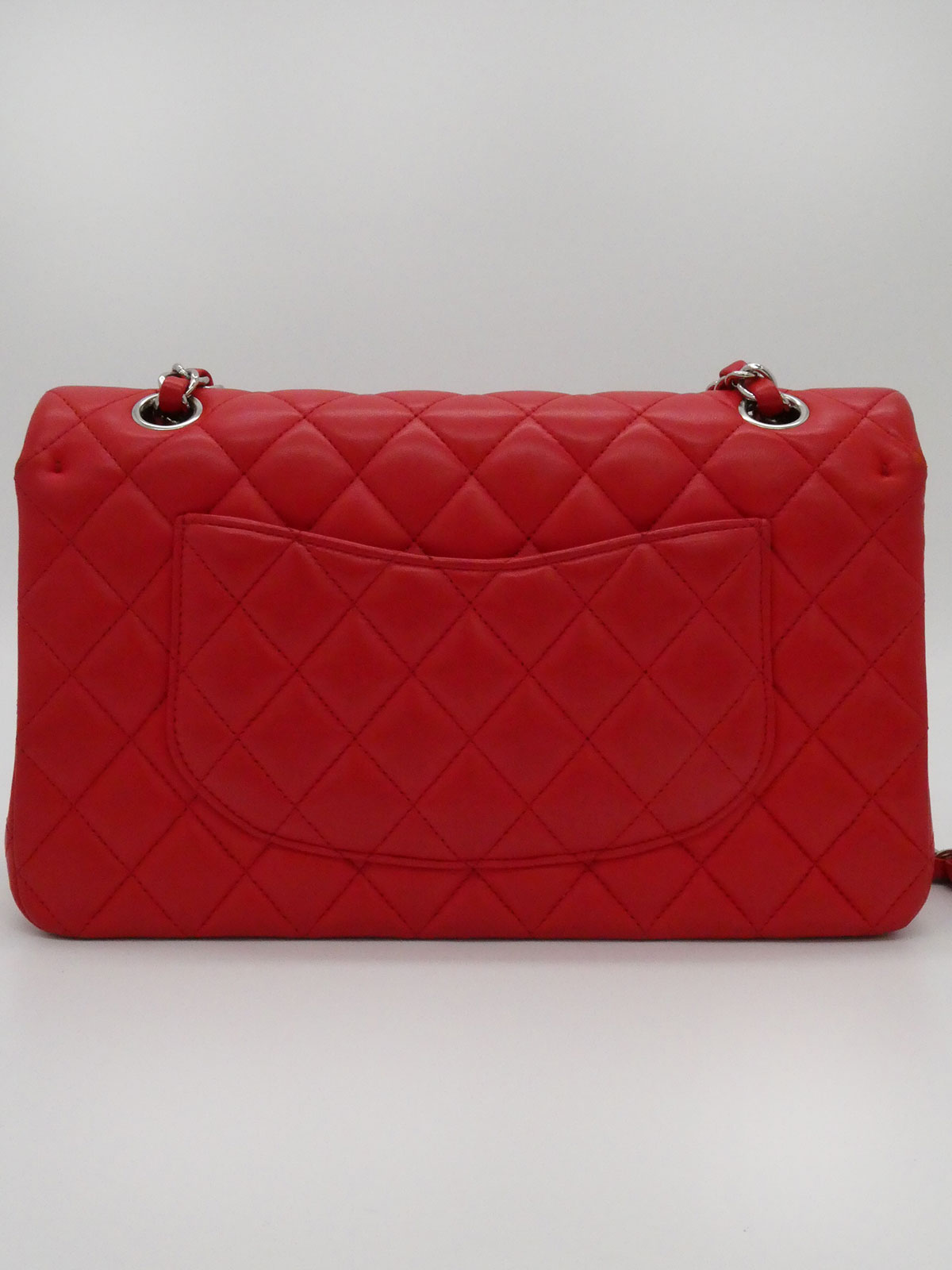 2016 Classic Flap Chain Bag 25cm Red