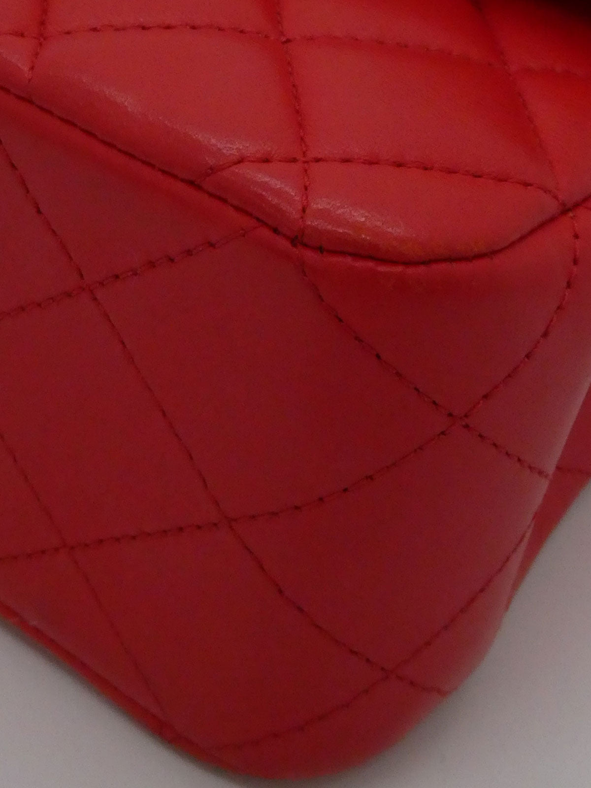 2016 Classic Flap Chain Bag 25cm Red