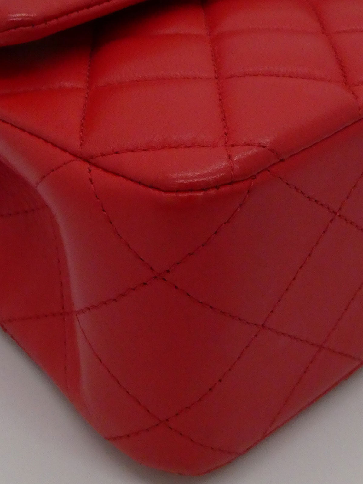 2016 Classic Flap Chain Bag 25cm Red