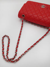 2016 Classic Flap Chain Bag 25cm Red