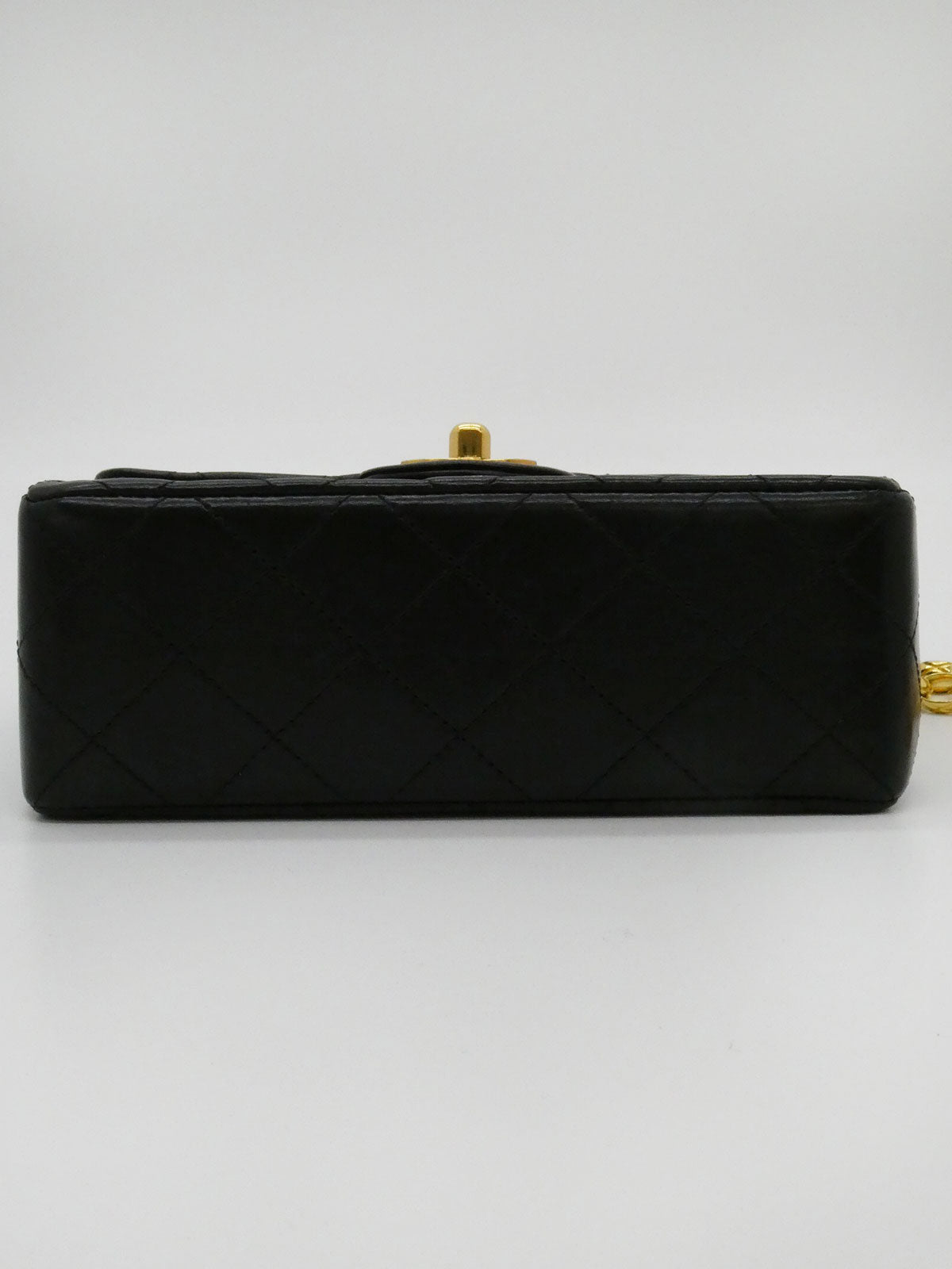 1992年頃製 クラシックフラップビジューチェーンバッグミニ ブラック