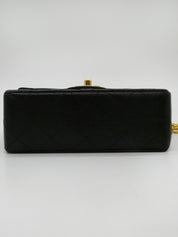 1992年頃製 クラシックフラップビジューチェーンバッグミニ ブラック