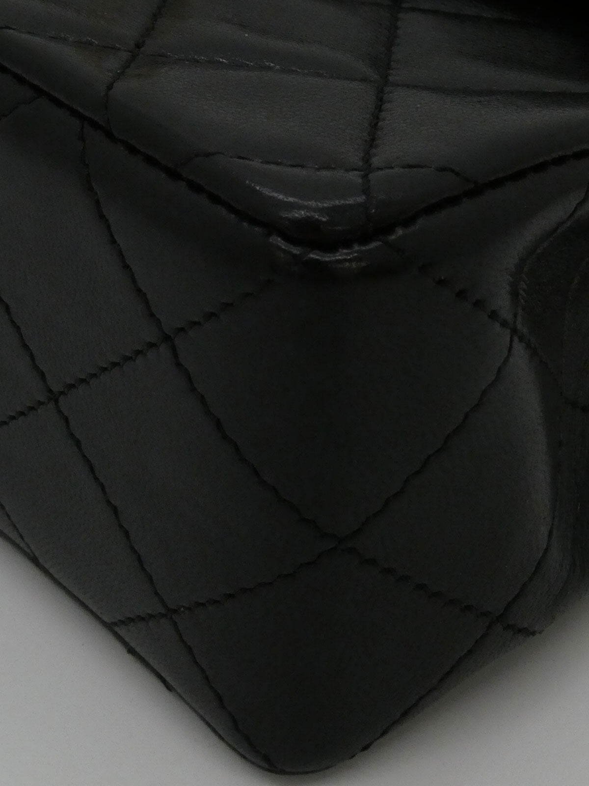 1992年頃製 クラシックフラップビジューチェーンバッグミニ ブラック